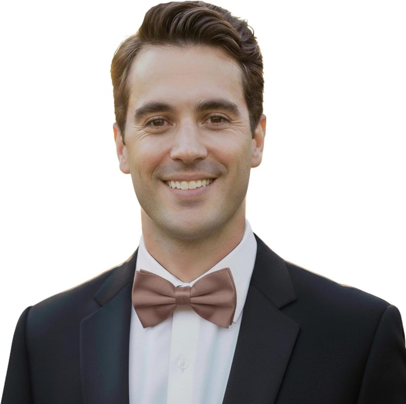 DIBI Adjustable Classic Pretied Bow Tie for Men, Women, and Boys - Men's Bowtie for Wedding, Costume Party and Formal Events - Image 2